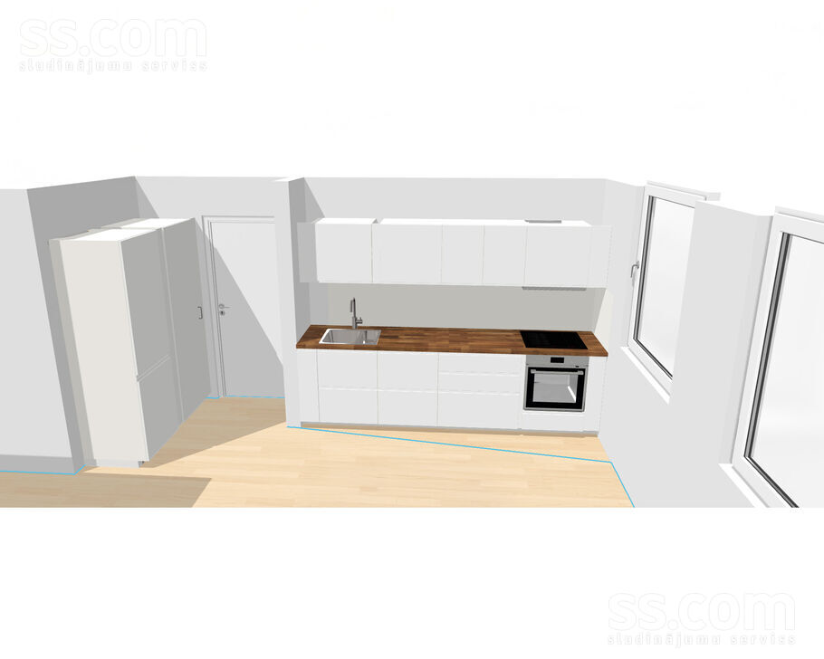 Saules iela 21b 18, Cēsis un raj., Cēsis — dzivoklis