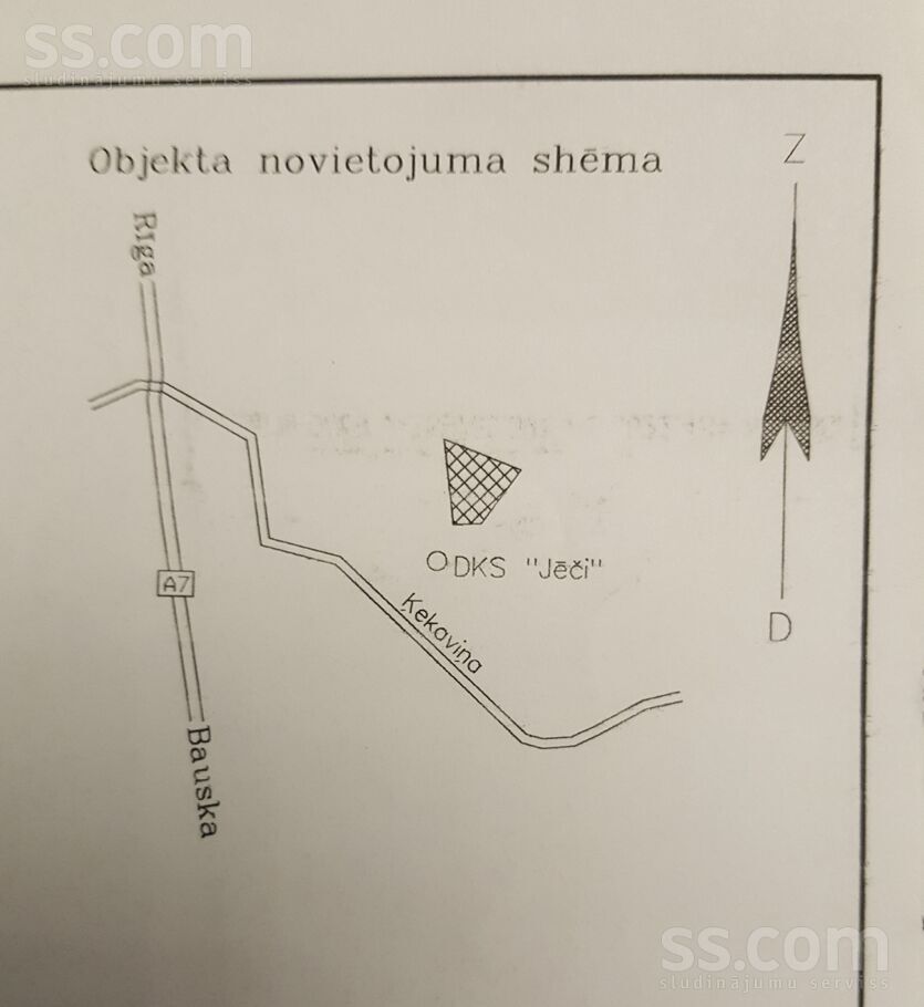Budlejas, Jeņči, Rīgas rajons, Ķekavas pag. — zeme