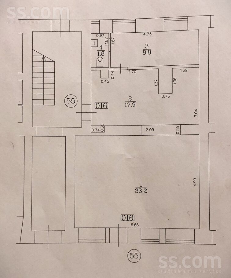 Matīsa 31, Rīga, centrs — telpa