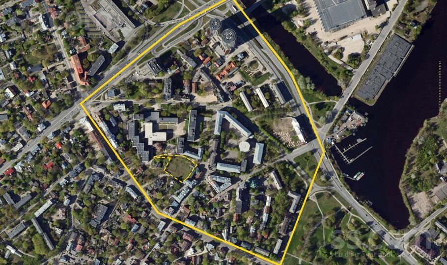 Meža 6, Rīga — zeme