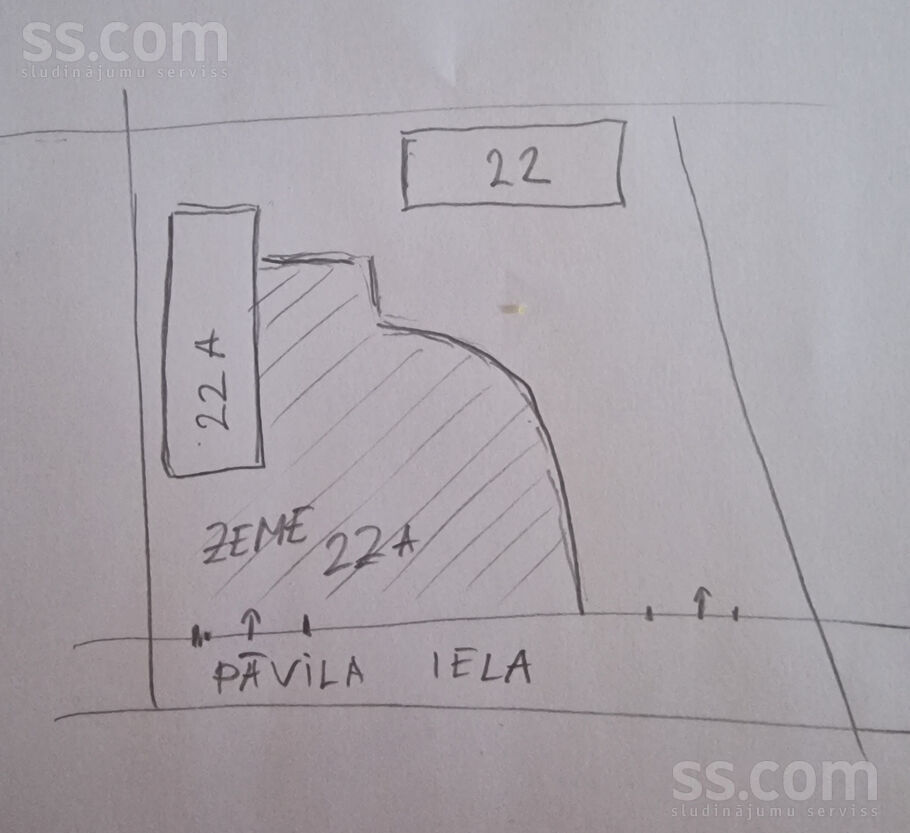 Pāvila 22a, Ventspils un raj., Ventspils — maja