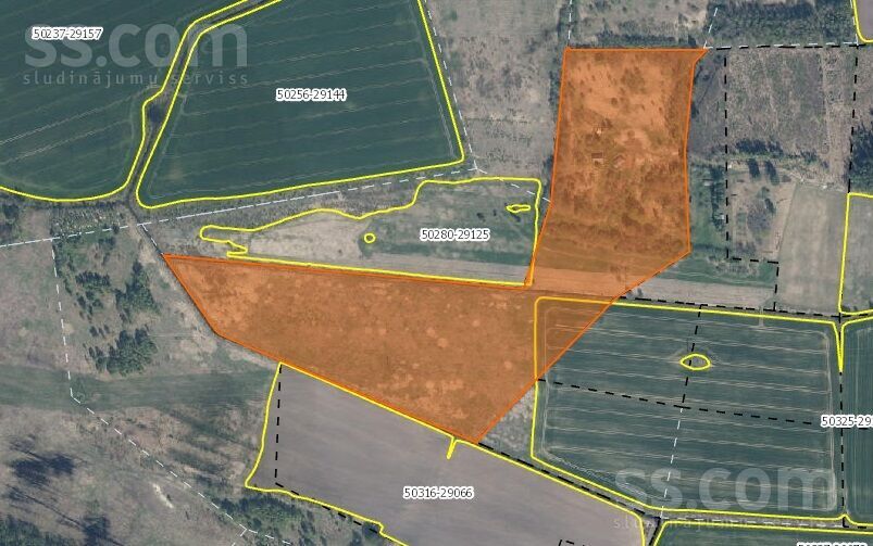 Normaļi, Plakanciems, Rīgas rajons, Ķekavas pag. — zeme