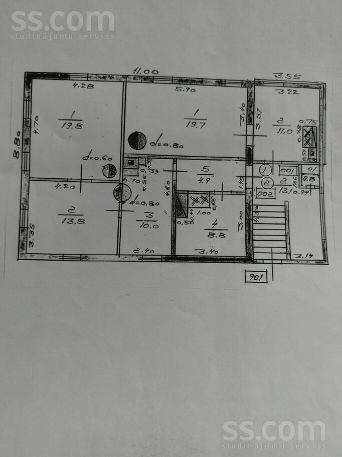 Brīvības iela 5, Rēzekne un raj., Rēzekne — maja