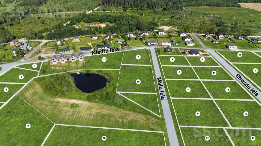 Mālu iela 7, Bajāri, Rīgas rajons, Salaspils l. t. — zeme