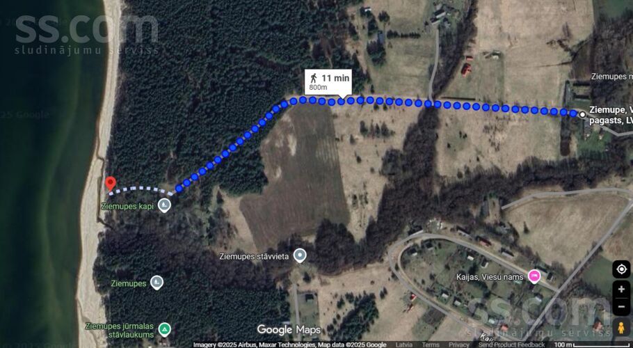 Selgas 1, Ziemupe, Liepāja un raj., Vērgales pag. — dzivoklis