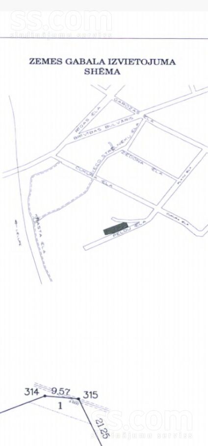 Peldu iela 1, Jelgava un raj., Jelgava — telpa