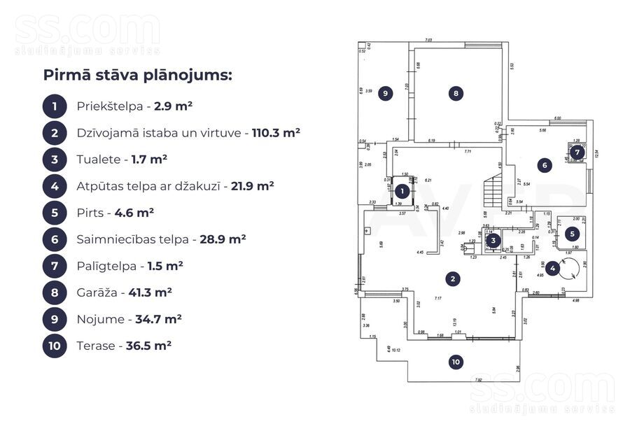 O. Kalpaka prospekts 21k-1, Jūrmala — maja