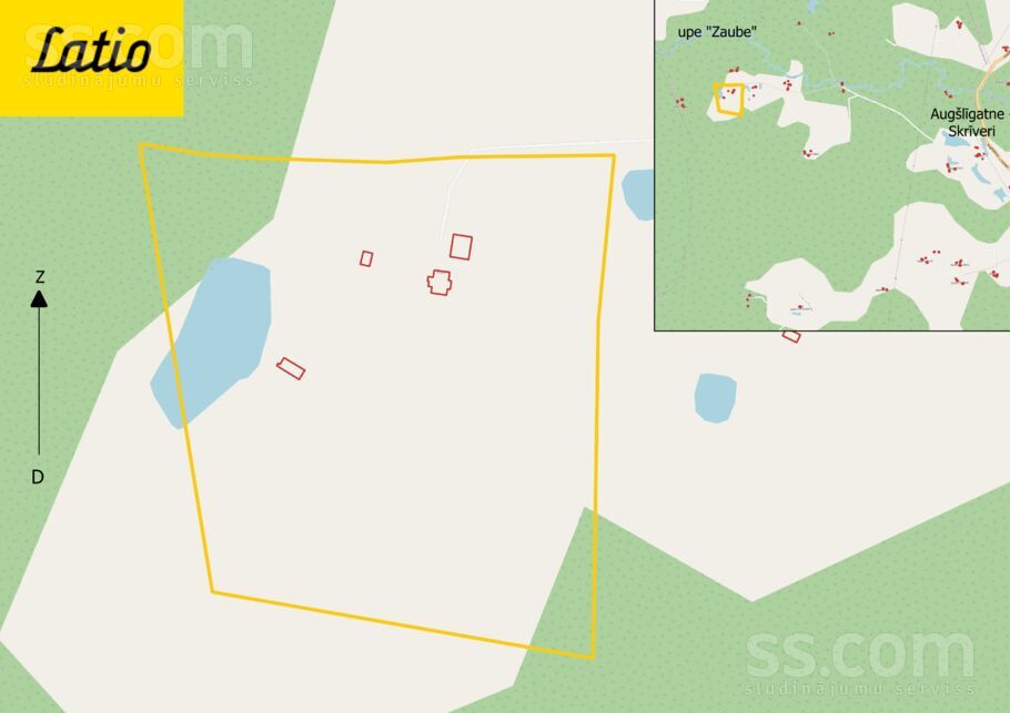 Cēsis un raj., Zaubes pag. — vienseta