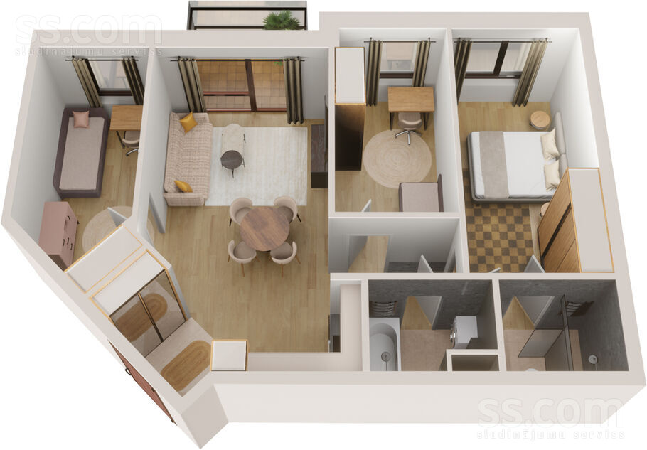 Rumbulas 14, Rīga — dzivoklis