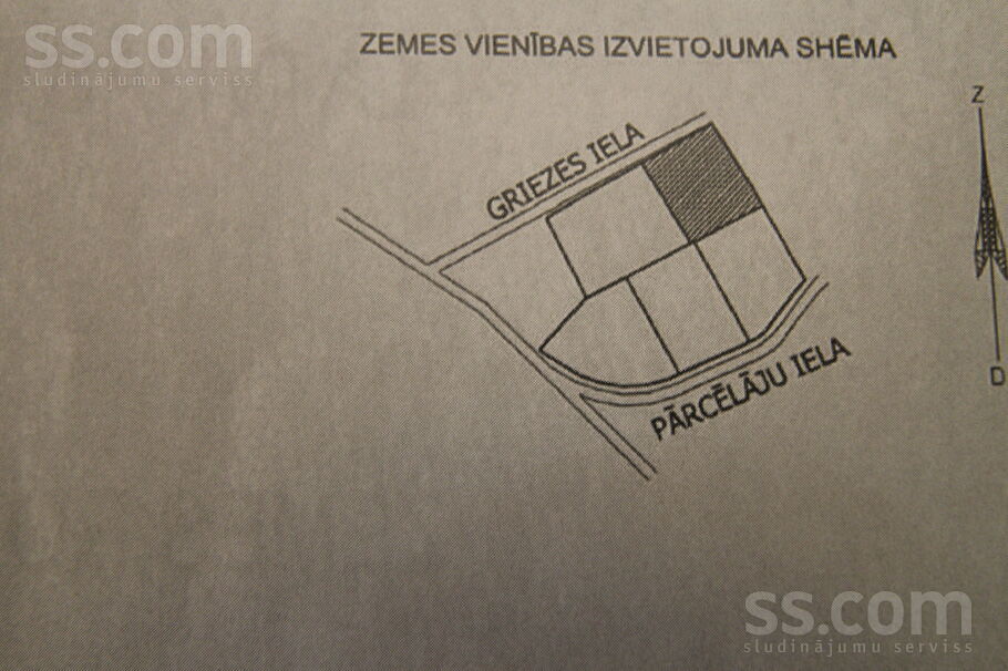 Griezes iela 2, Carnikava, Rīgas rajons, Carnikavas nov. — zeme