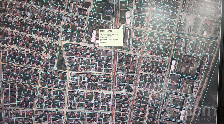 Ganību iela 131, Liepāja un raj., Liepāja — zeme