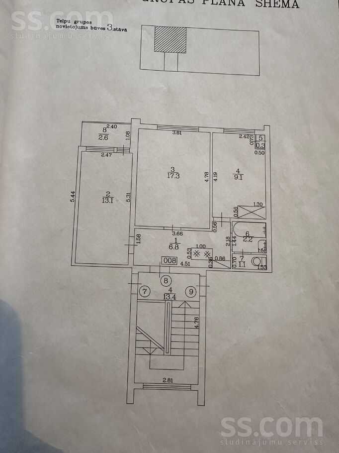 Celtnieku 1, Mālpils, Rīgas rajons, Mālpils pag. — dzivoklis