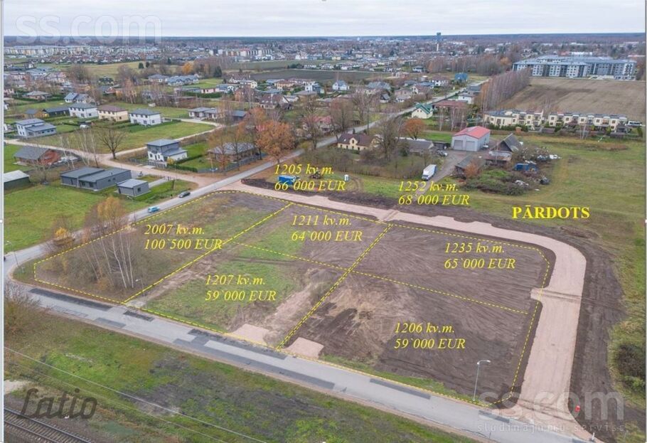 Ventas, Mārupe, Rīgas rajons, Mārupes pag. — zeme