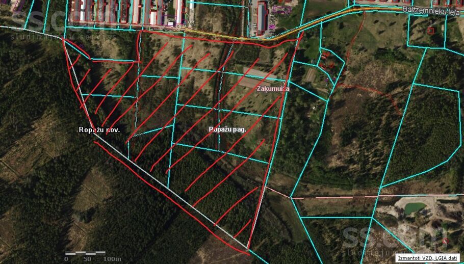 Lejnieku 13, Zaķumuiža, Rīgas rajons, Ropažu nov. — zeme