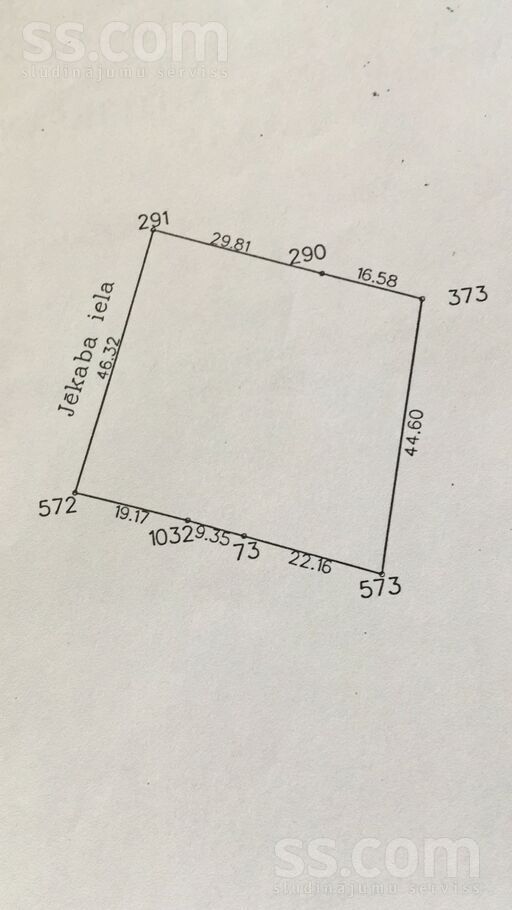Jēkaba 81, Jēkabpils un raj., Jēkabpils — zeme