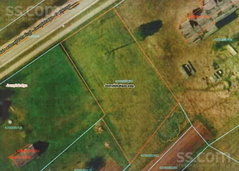 Gaujas iela, Jaunpiebalga, Cēsis un raj., Jaunpiebalgas pag. — zeme