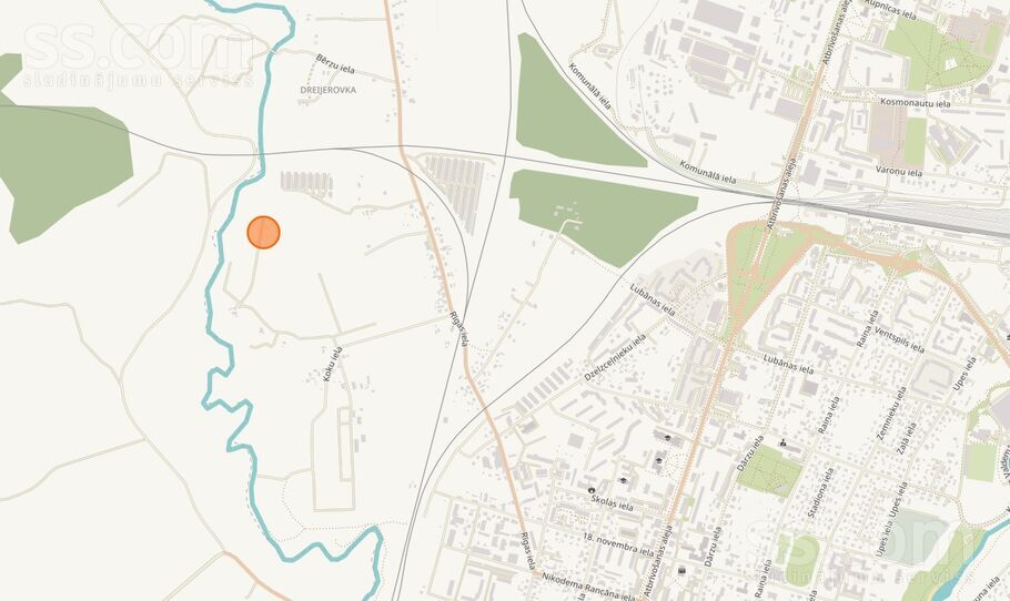 Koku iela, Rēzekne un raj., Rēzekne — zeme