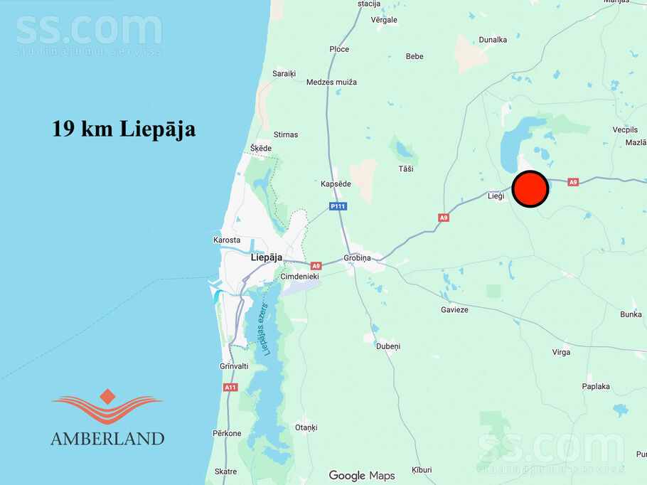 Raiņa 22, Liepāja un raj., Durbe — maja