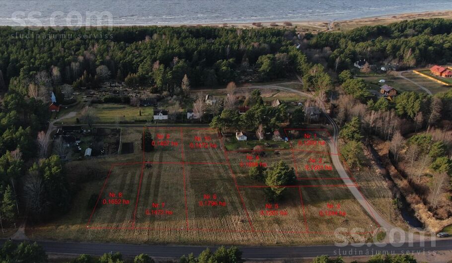 Valdemāra iela 70, Limbaži un raj., Ainaži — zeme