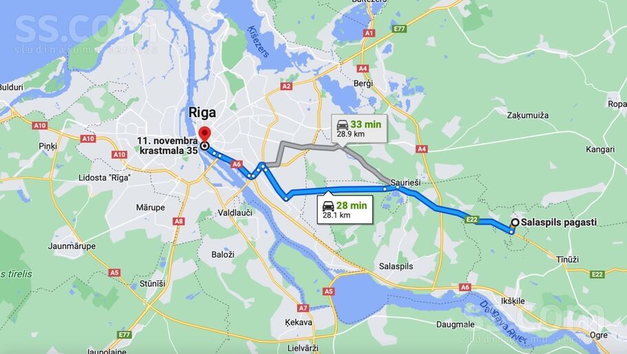 Dobelnieki, Rīgas rajons, Salaspils — zeme