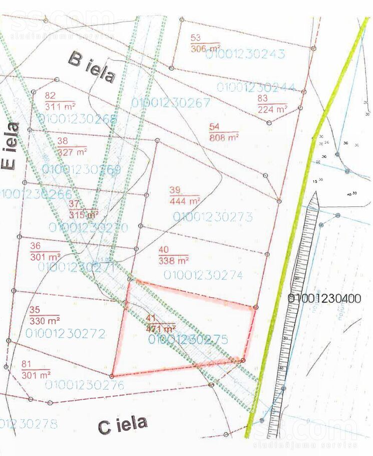 M. Juglas 8d, Rīga — zeme