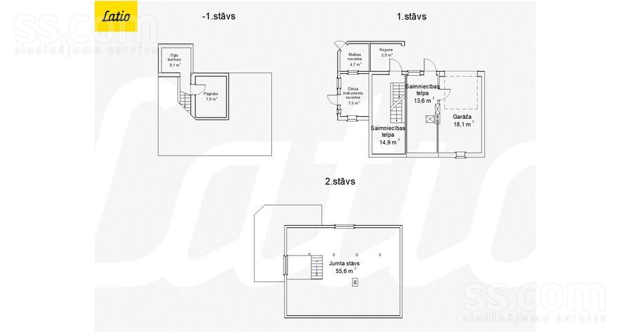 Šķūņu, Valmiera un raj., Valmiera — maja