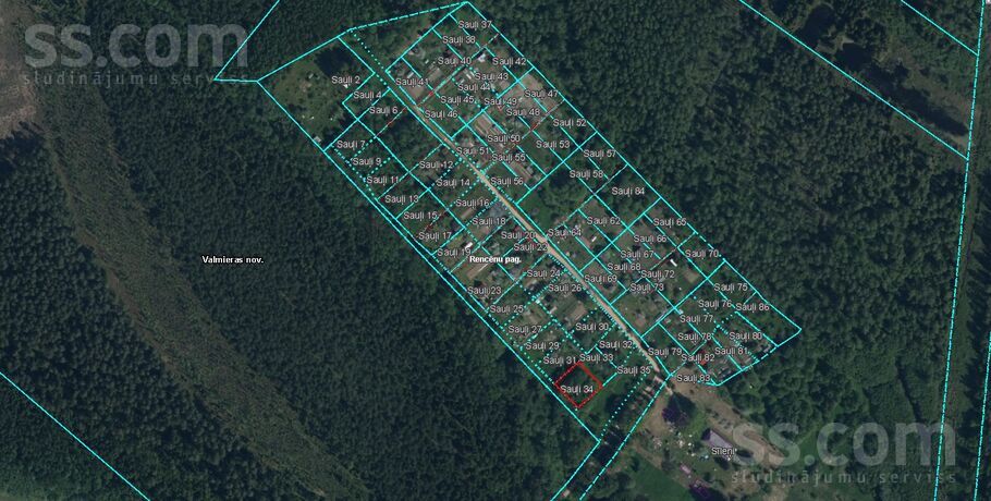 Sauļi 6, Sauļi, Valmiera un raj., Rencēnu pag. — zeme