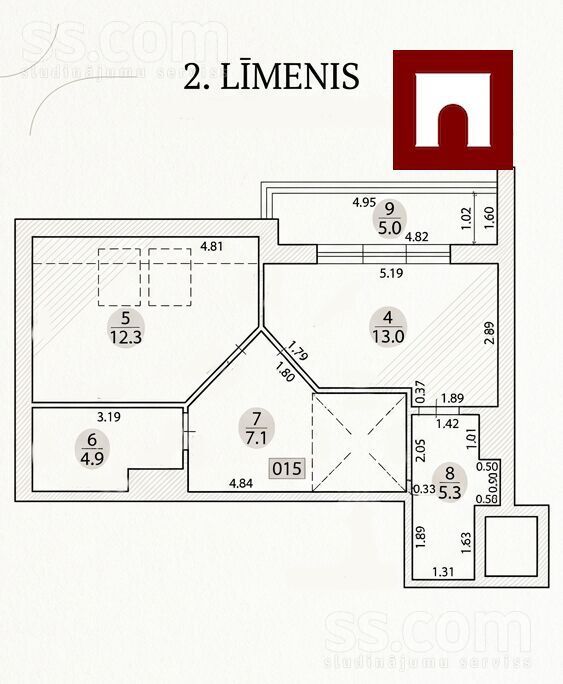 Silmaļu 27, Rīgas rajons, Salaspils — dzivoklis