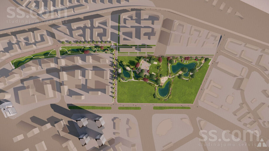 Laktas 40, Rīga — zeme