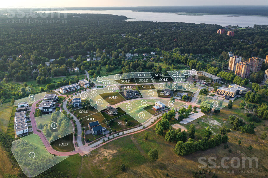 Jaunā Mežaparka 3, Rīga — zeme