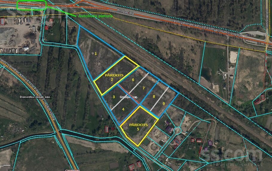 Cimdenieki, Liepāja un raj., Grobiņas pag. — zeme