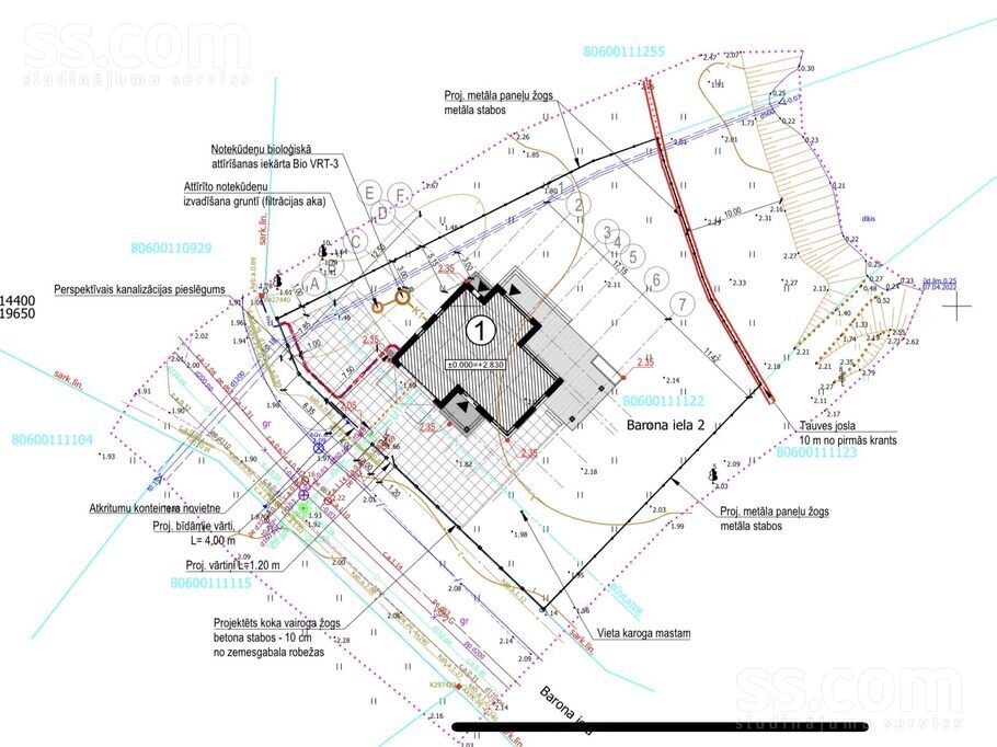 Baronu 2, Berģi, Rīgas rajons, Garkalnes nov. — maja
