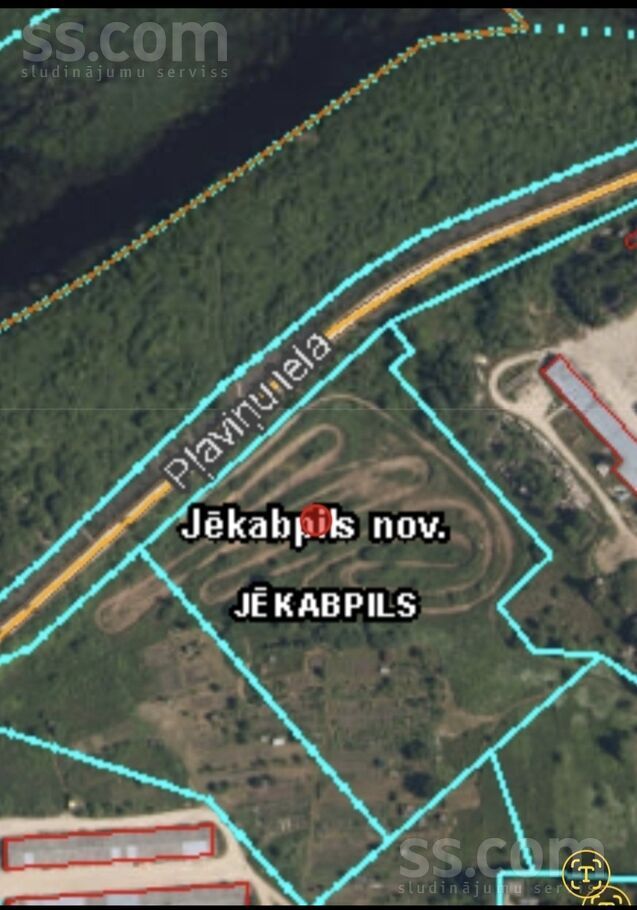 Kārklu iela 15, Jēkabpils un raj., Jēkabpils — zeme