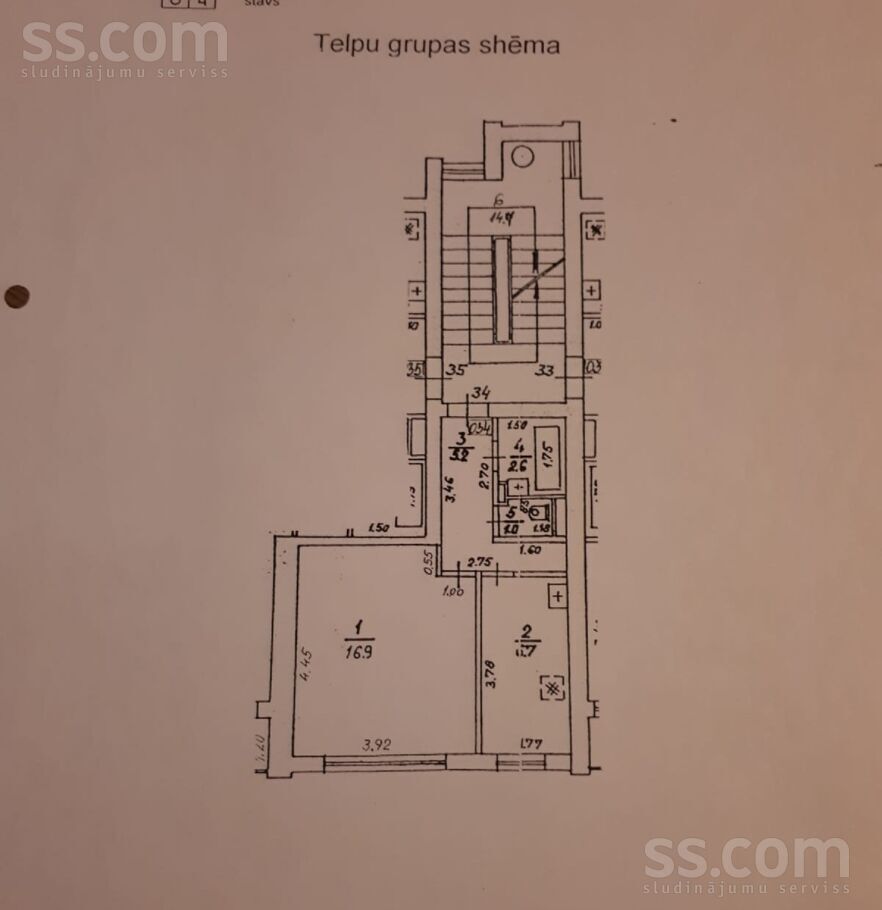 6 2, Ķekava, Rīgas rajons, Ķekavas pag. — dzivoklis