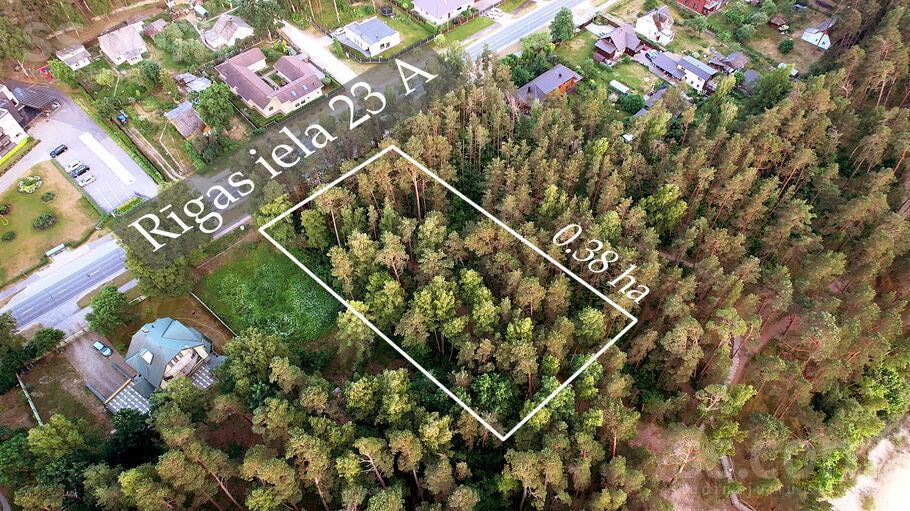 Rīgas iela 23, Rīgas rajons, Saulkrasti — zeme