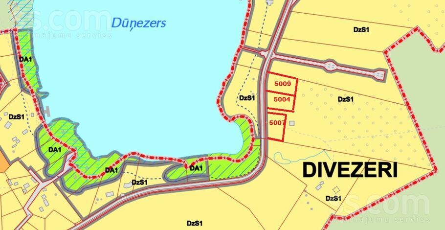 Smilškalnu 24, Divezeri, Rīgas rajons, Ādažu nov. — zeme