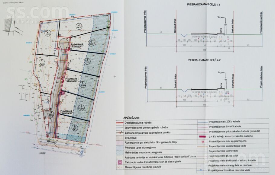 Bišu iela 1, Ulbroka, Rīgas rajons, Stopiņu nov. — zeme