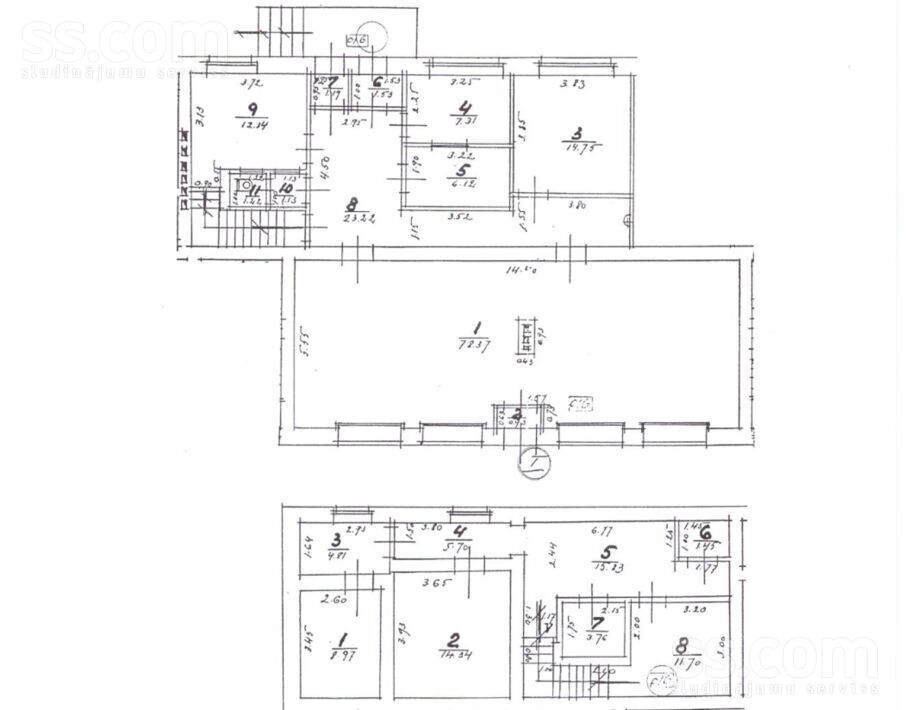 Saulkalnes 18, Rīga, Ziepniekkalns — telpa