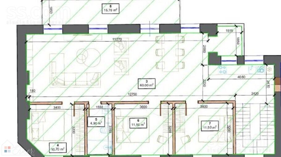 Jomas 46, Jūrmala — dzivoklis