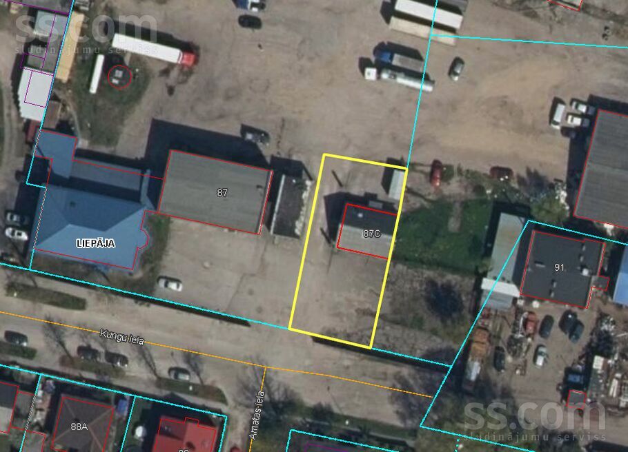 Kungu iela 87c, Liepāja un raj., Liepāja — maja
