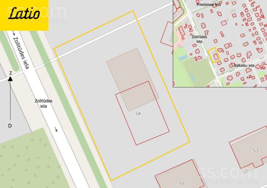 Zolitūdes 54, Rīga — maja