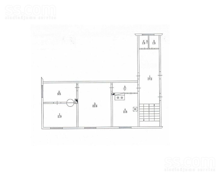 Zaļā 18, Preiļi un raj., Preiļi — dzivoklis