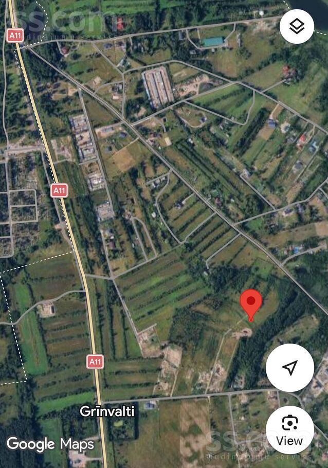 Grīnvalti, Liepāja un raj., Nīcas pag. — zeme