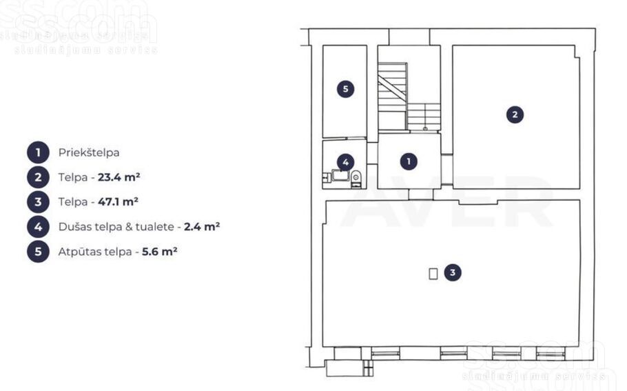 Krāsotāju 6, Rīga — birojs