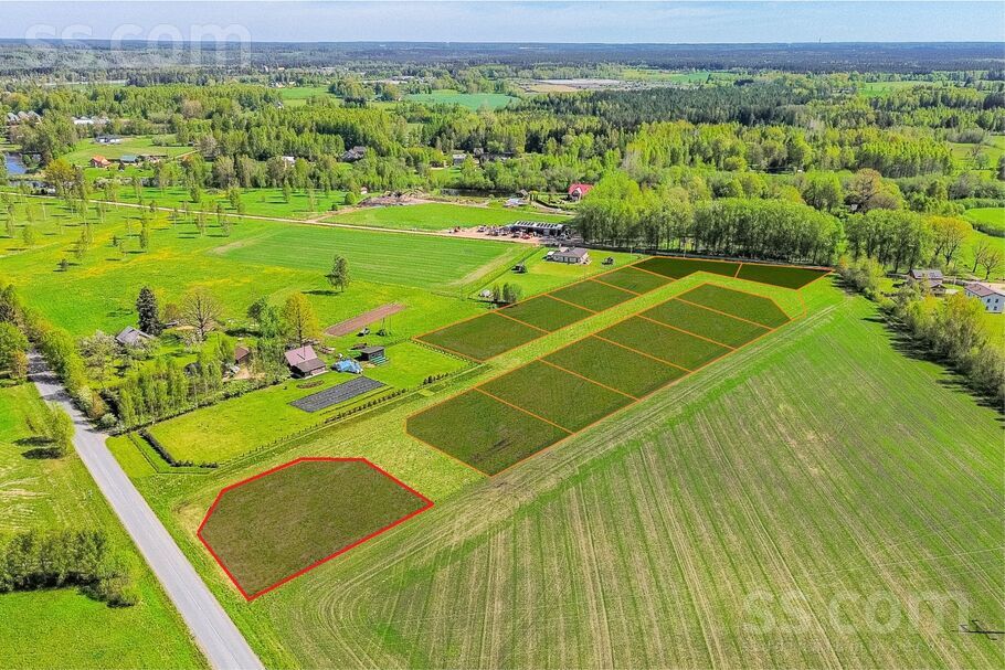 Kraukļu 2, Inčukalns, Rīgas rajons, Inčukalna nov. — zeme