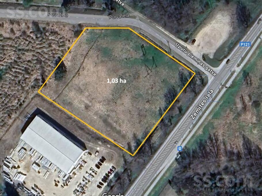 Purva iela 1a, Tukums un raj., Tukums — zeme