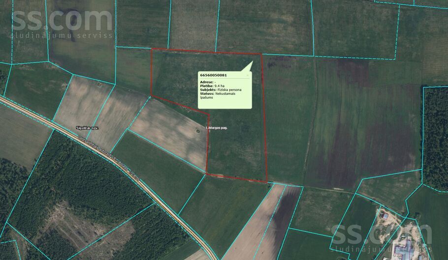 Lejas Bicāli, Limbaži un raj., Lēdurgas pag. — zeme