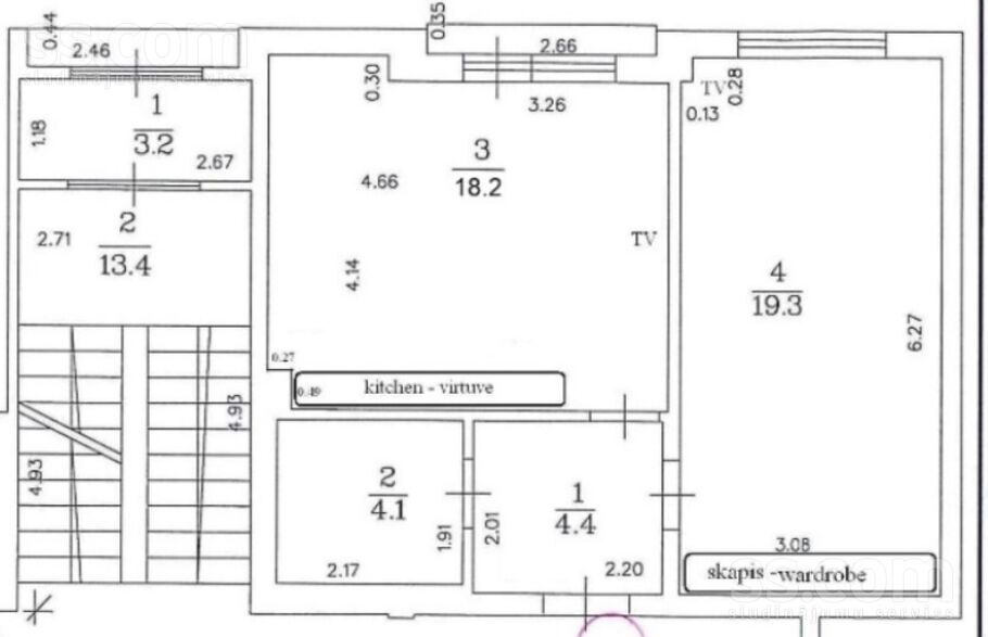 Jurkalnes 87, Lidosta "Rīga", Rīgas rajons, Mārupes pag. — dzivoklis