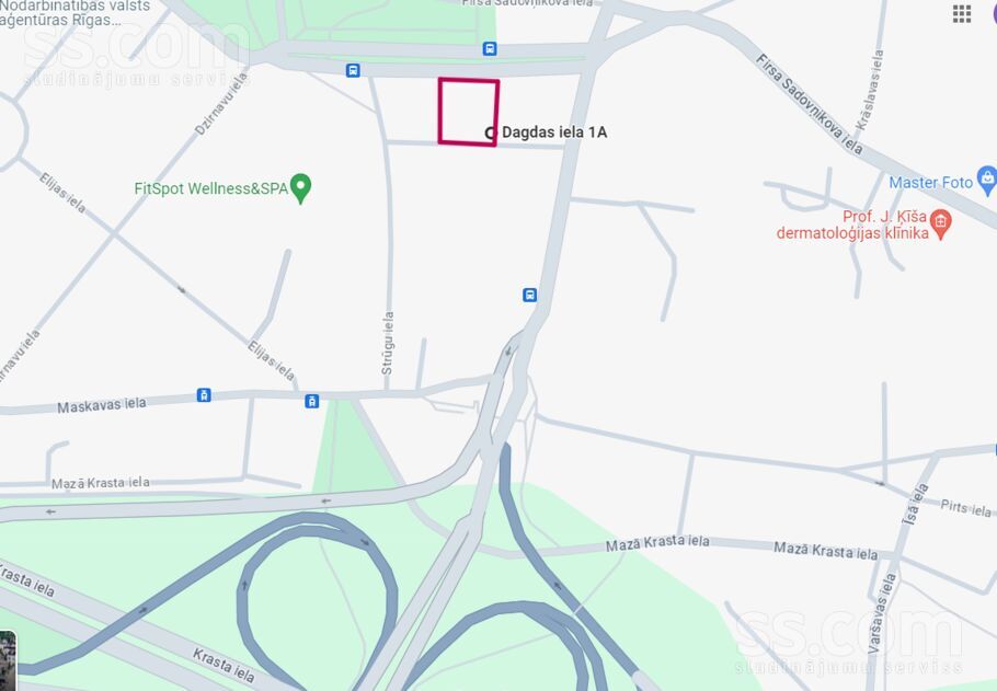 Dagdas 1a, Rīga — zeme