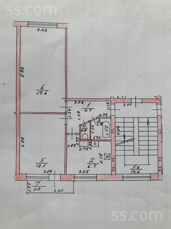 Skolas 8, Rīgas rajons, Salaspils — dzivoklis